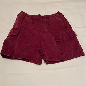 BDG Urban Outfitters Mens Elastic Waist Corduroy Shorts